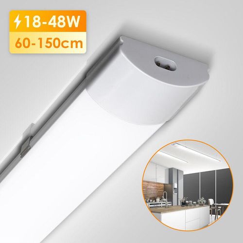 9475631436978 - Tolletour - vingo led Feuchtraumleuchte Deckenleuchten Keller Keller Garage Lampe Neutralweiß IP65 120 cm