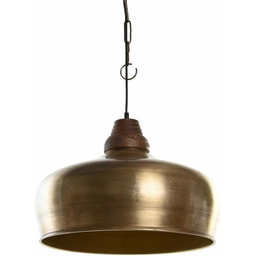 8424001998913 - Dkd Home Decor - Deckenmetallholz 42x42x33 Golden Holz Metallmaterial Multikolor -Farbfamiliendecke und Wandminen Details