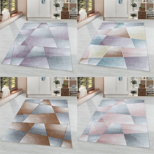4053659027795 - Designer-Kurzflorteppich – Modernes Abstraktes Muster Rechteckig und Pflegeleicht 4053659027795 - Designer-Kurzflorteppich – Modernes Abstraktes Muster Rechteckig und Pflegeleicht