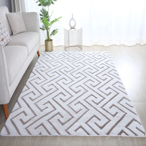 8682455389941 - Skandinavischer Wohnzimmerteppich - Superweich Kurzflor Rutschfest 3D Hoch-Tief Effekt - Waschbar bis 30 Grad 8682455389941 - Skandinavischer Wohnzimmerteppich - Superweich Kurzflor Rutschfest 3D Hoch-Tief Effekt - Waschbar bis 30 Grad
