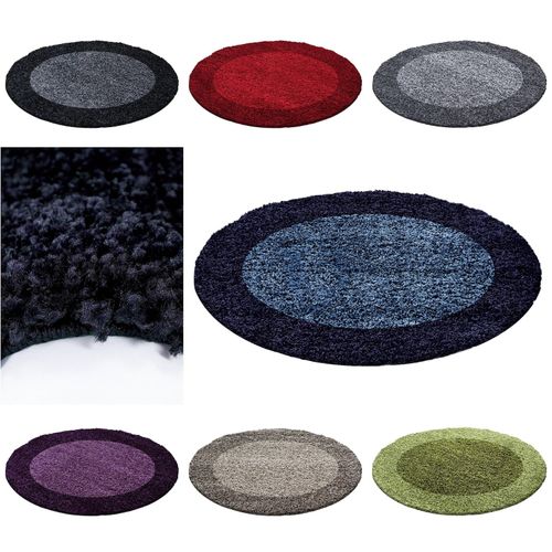 4053658990939 - Designer Hochflor Teppich mit zweifarbiger Bordüre – Modern Elegant und Pflegeleicht 4053658990939 - Designer Hochflor Teppich mit zweifarbiger Bordüre – Modern Elegant und Pflegeleicht