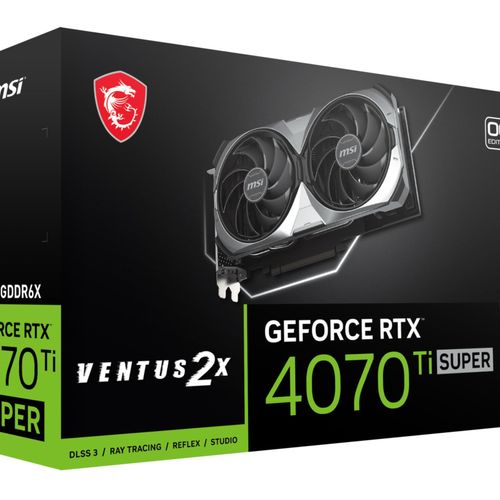 4711377171229 - Grafikkarte GeForce RTX 4070 Ti SUPER 16G VENTUS 2X OC Grafikkarten neutral nicht definiert Grafikkarten