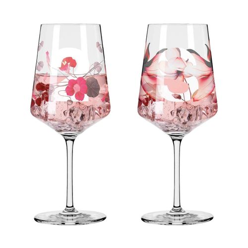 4001852071831 - Ritzenhoff Aperitifgläser Blumen und Zahlen Sommersonett 544 ml 2er Set