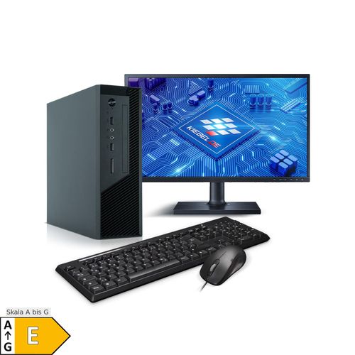 4260185628079 - PC Set Business mit 27 Zoll TFT Multimedia AMD Ryzen 5 5600GT 16GB DDR4 AMD Vega Grafik 1TB SSD WLAN Windows 11