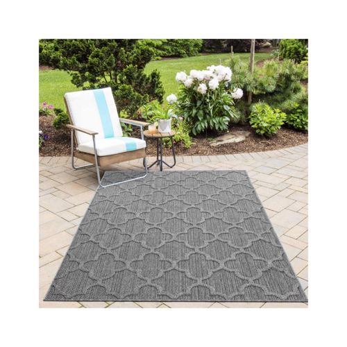 8682455385653 - In & Outdoor-Teppich Skandinavische Design Sisal Optik Flachgewebe Wetterfest 8682455385653 - In & Outdoor-Teppich Skandinavische Design Sisal Optik Flachgewebe Wetterfest