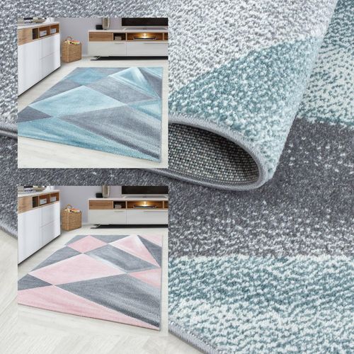 4053658992537 - Wunderschöne Teppich Moderner Designer rechteckig Höhe 7 mm Kurzflor 4053658992537 - Wunderschöne Teppich Moderner Designer rechteckig Höhe 7 mm Kurzflor