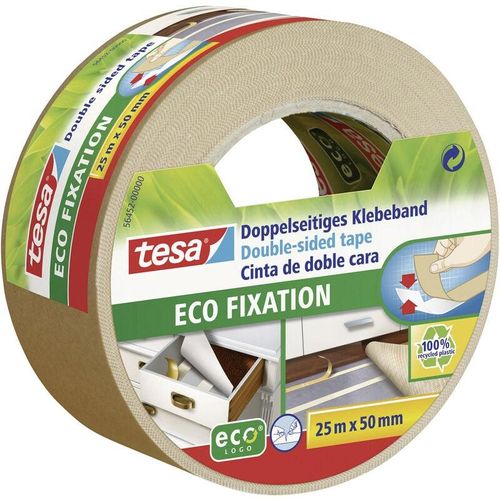 4042448211095 - Eco fixation 56452-00000-11 Doppelseitiges Klebeband (l x b) 25 m x 50 mm 1 St - Tesa