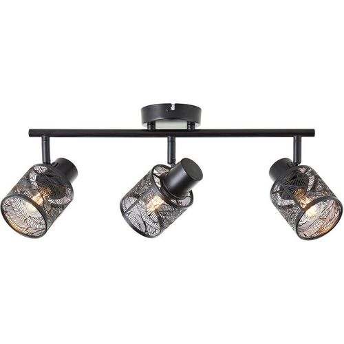 4004353413483 - Bano Spotrohr 3flg schwarz matt Metall 3x D45 E14 40 w - Brilliant