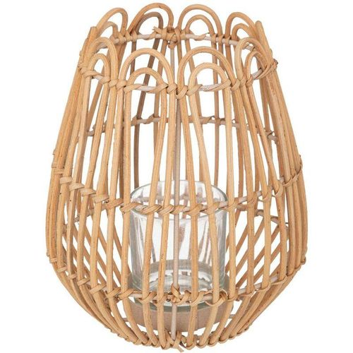 3560232581373 - Atmosphera - Teelicht Lour Metall und Rattan - H22 cm créateur dintérieur