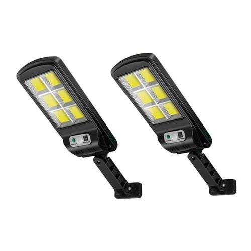 9339402973980 - Highsam - Solarlampen Bewegungsmelder Sicherheit 3Beleuchtungsmodi - 2 Pack