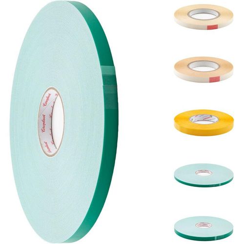 4255703116695 - 50m Klebeband doppelseitig transparent & weiß Schaumklebeband extra stark Klebebänder Montageband Schaumklebeband 15 mm Breite - Weiß - Hexim 4255703116695 - 50m Klebeband doppelseitig transparent & weiß Schaumklebeband extra stark Klebebänder Montageband Schaumklebeband 15 mm Breite - Weiß - Hexim