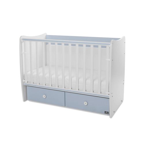 3800166108315 - Babybett MATRIX NEW Kinderbett 120 x 60 cm 2 Ebenen 2 Schubladen blau 3800166108315 - Babybett MATRIX NEW Kinderbett 120 x 60 cm 2 Ebenen 2 Schubladen blau