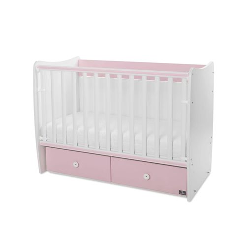 3800166108308 - Babybett MATRIX NEW Kinderbett 120 x 60 cm 2 Ebenen 2 Schubladen rosa 3800166108308 - Babybett MATRIX NEW Kinderbett 120 x 60 cm 2 Ebenen 2 Schubladen rosa