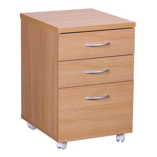 4250950216648 - Finebuy - Rollcontainer ottawa 40 x 60 x 45 cm Unterschrank mit Rollen Buche Rollwagen mit Schubladen Roll-Schrank Büro Kosmetikwagen Make Up 4250950216648 - Finebuy - Rollcontainer ottawa 40 x 60 x 45 cm Unterschrank mit Rollen Buche Rollwagen mit Schubladen Roll-Schrank Büro Kosmetikwagen Make Up