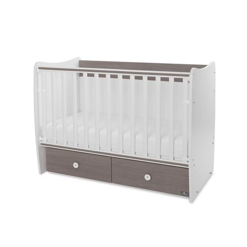 3800166108346 - Babybett MATRIX NEW Kinderbett 120 x 60 cm 2 Ebenen 2 Schubladen braun 3800166108346 - Babybett MATRIX NEW Kinderbett 120 x 60 cm 2 Ebenen 2 Schubladen braun