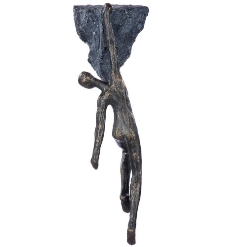 4063387376287 - Casablanca by Gilde Dekohänger Hänger Skulptur Rückblick (1 St) gelb