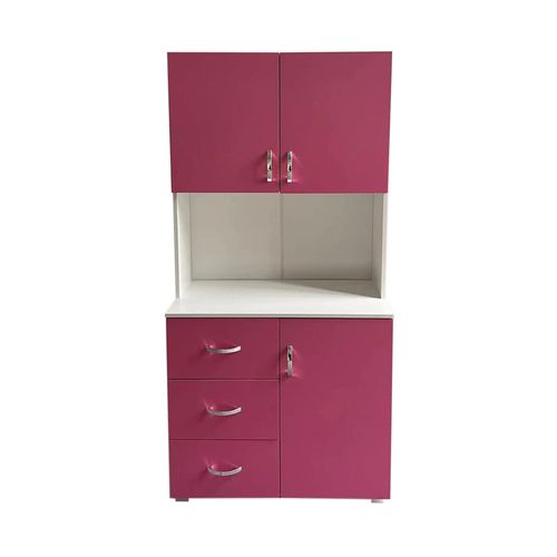 4255701905949 - Kinderzimmerschrank Pink Weiß