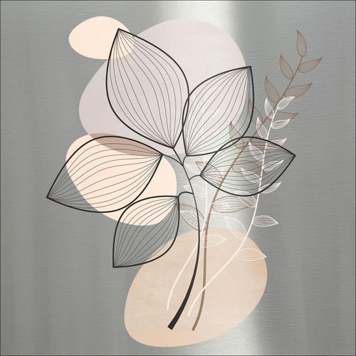 4019449500848 - PRO ART Aludibondbild ART LEAVES III (BHT 50x50x110 cm) BHT 50x50x110 cm bunt Alubild Metallbild