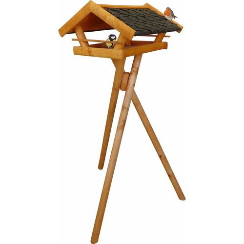 4251139103094 - Weitere - Vogelhaus Obertauern inkl Ständer 48 x 26 x 51 cm braun Vogelhäuser