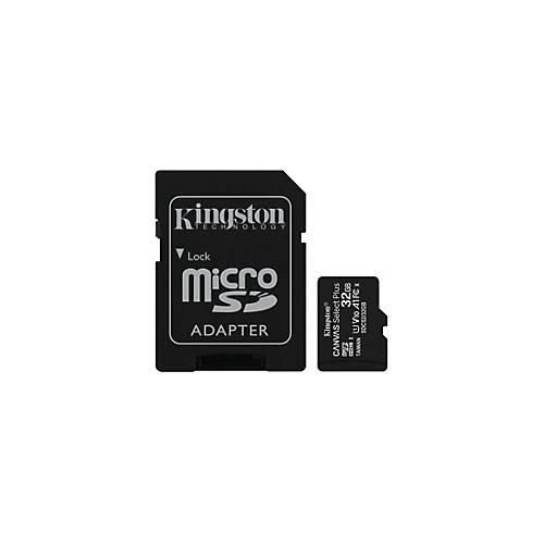 0740617298680 - Canvas Select Plus - Flash-Speicherkarte (microSDHC SD-Adapter inbegriffen) - 32 GB - A1   Video Class V10   UHS Class 1   Class10 - microSDHC UHS-I