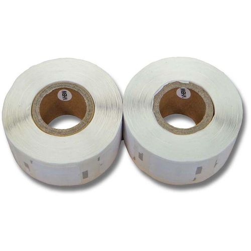 4068201490927 - Set 2x Etiketten-Rolle 12mm x 24mm (1000 Etiketten) kompatibel mit Seiko Smart Label Printer slp 430 slp 420 Etiketten-Drucker - Vhbw