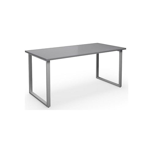 4061753263018 - Mehrzwecktisch DUO-O gerade Platte Tiefe 800 mm Breite 1600 mm lichtgrau silber 4061753263018 - Mehrzwecktisch DUO-O gerade Platte Tiefe 800 mm Breite 1600 mm lichtgrau silber