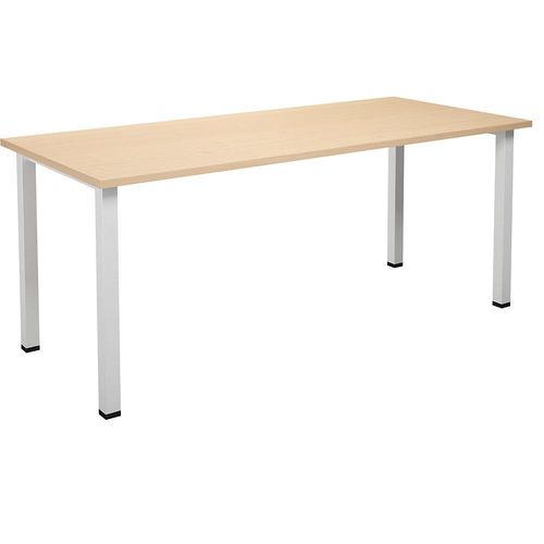 4061753264558 - Mehrzwecktisch DUO-U gerade Platte Tiefe 800 mm Breite 1800 mm Birke Birke 4061753264558 - Mehrzwecktisch DUO-U gerade Platte Tiefe 800 mm Breite 1800 mm Birke Birke