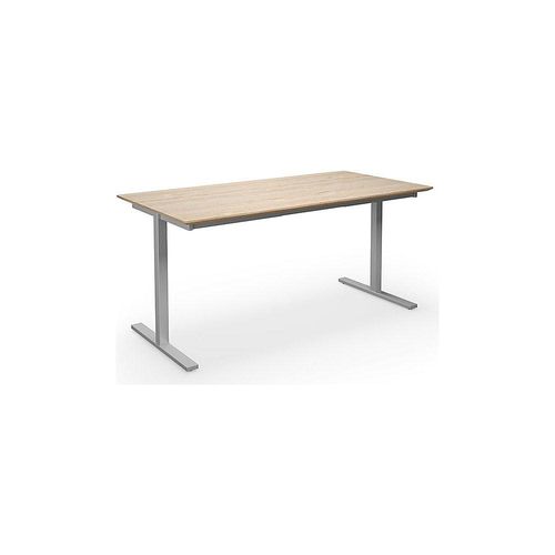 4061753268679 - Mehrzwecktisch DUO-T Trend gerade Platte Tiefe 800 mm Breite 1400 mm Eiche silber 4061753268679 - Mehrzwecktisch DUO-T Trend gerade Platte Tiefe 800 mm Breite 1400 mm Eiche silber