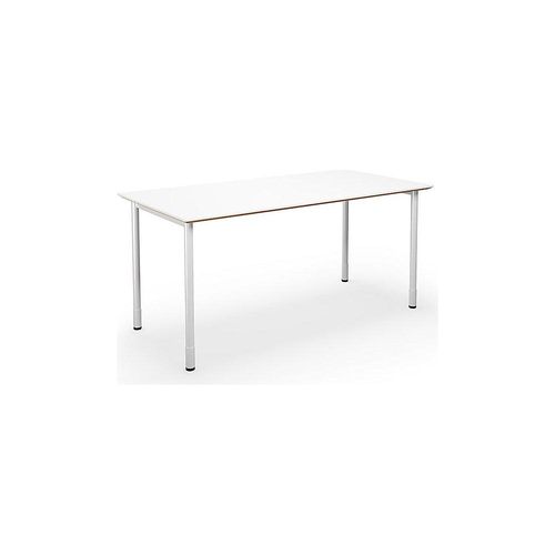 4061753267528 - Mehrzwecktisch DUO-C Trend gerade Platte Tiefe 800 mm Breite 1400 mm weiß weiß kaiserkraft 4061753267528 - Mehrzwecktisch DUO-C Trend gerade Platte Tiefe 800 mm Breite 1400 mm weiß weiß kaiserkraft