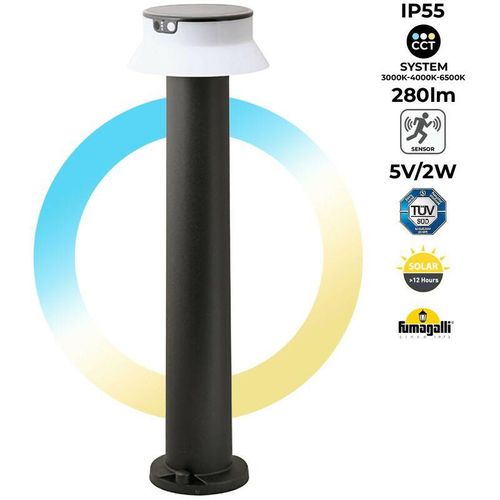 8031874239533 - Solar-LED-Poller FELICE 800 73cm mit PIR-Sensor - 3 Betriebsarten - CCT