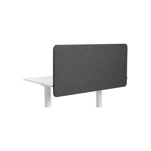 7332835403187 - Akustik-Tischtrennwand Softline Salsa nach unten hängend Höhe 650 mm Textil Breite 600 mm dunkelgrau kaiserkraft 7332835403187 - Akustik-Tischtrennwand Softline Salsa nach unten hängend Höhe 650 mm Textil Breite 600 mm dunkelgrau kaiserkraft