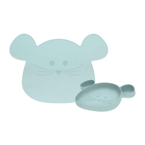 4260762067406 - Esslernteller und Platzset Little Chums Mouse 2er Set