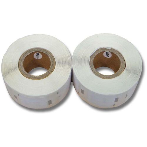 4068201490934 - Set 2x Etiketten-Rolle 12mm x 24mm (1000 Etiketten) kompatibel mit Seiko Smart Label Printer slp 450 slp 440 Etiketten-Drucker - Vhbw