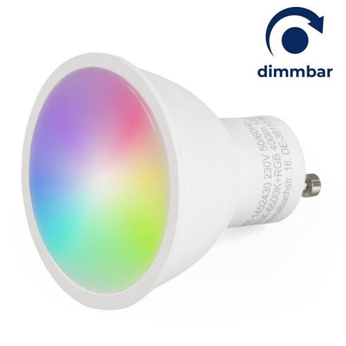 4250967339590 - Mcshine - Wifi Smart led Strahler 400lm 5W rgb + cct Alexa Google Assistant App