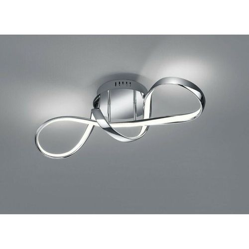 8055303625889 - Iperbriko - Deckenleuchte Perugia Design Bow Chrome Led Dimmer 4000k Trio Lighting 8055303625889 - Iperbriko - Deckenleuchte Perugia Design Bow Chrome Led Dimmer 4000k Trio Lighting