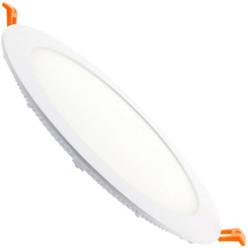 8445044103089 - Ledkia - LED-Deckeneinbauleuchte 20W Rund SuperSlim Schnitt ø 220mm Kaltes Weiß 5000K - 5500K 120º