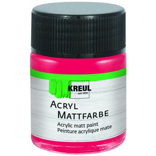 4000798755157 - Acryl Mattfarbe karmin 50 ml Künstlerfarben - Kreul