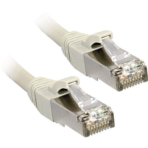 4002888472418 - 47241 RJ45 Netzwerkkabel Patchkabel cat 6 f utp 050 m Grau mit Rastnasenschutz 1 St - Lindy