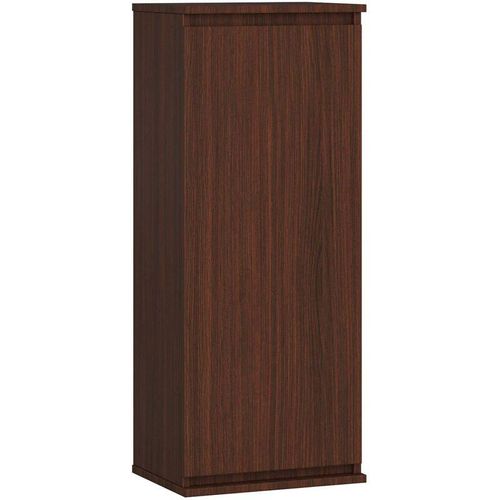 5907512210048 - Abamihome - Schaufenster Schrank an der Wand hängen 40 cm Matte System ohne Wenge   Wenge 3 Regale 1 Türen1