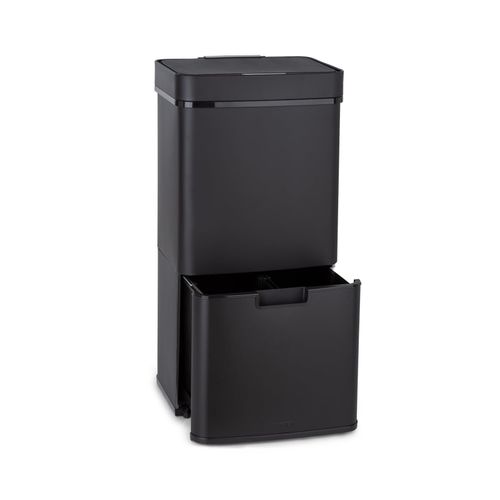4060656445088 - Royal Trash Matte Black Sensor-Mülleimer 72 Liter Edelstahl - Matt-Schwarz - Klarstein 4060656445088 - Royal Trash Matte Black Sensor-Mülleimer 72 Liter Edelstahl - Matt-Schwarz - Klarstein