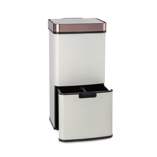 4060656445071 - Royal Trash Rose Gold Sensor-Mülleimer 72 Liter Edelstahl - Roségold-Metallic - Klarstein 4060656445071 - Royal Trash Rose Gold Sensor-Mülleimer 72 Liter Edelstahl - Roségold-Metallic - Klarstein