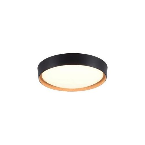 4043689984021 - Leuchten Direkt LED Deckenleuchte 3-Stufen-Dimmer Holdekor innen Ø40cm schwarz EMILIA