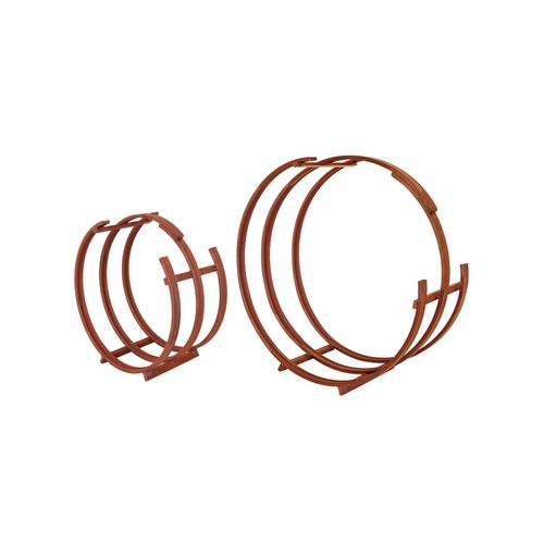 4039214601181 - Linder Exclusiv Gmbh - lex Brennholz-Stapelregal 2er Set rost-optik rund 4039214601181 - Linder Exclusiv Gmbh - lex Brennholz-Stapelregal 2er Set rost-optik rund