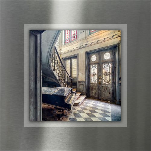 4019449443527 - PRO ART Aludibondbild LOST LOBBY I (LB 50x50 cm) LB 50x50 cm bunt Alubild Metallbild