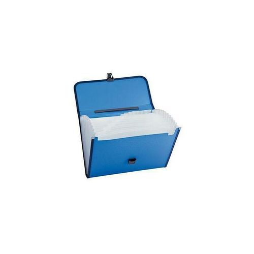 4003969938168 - Fächermappe 370003050 A4 mit 12 Fächern 12-teilig blanko Kunststoff blau 4003969938168 Soennecken 4003969938168 - Fächermappe 370003050 A4 mit 12 Fächern 12-teilig blanko Kunststoff blau 4003969938168 Soennecken