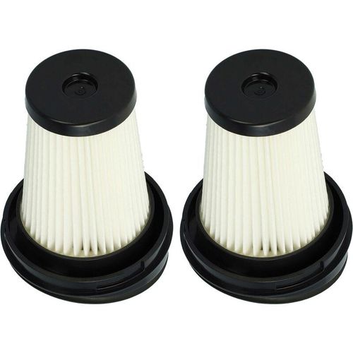 4064115987485 - Vhbw - Set 2x Flachfaltenfilter kompatibel mit Grundig GMN9080 GMN9081 GMN9082 Handstaubsauger Staubsauger - Filterelement