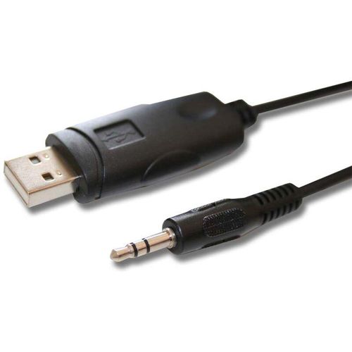 4062692016154 - Usb Programmierkabel kompatibel mit Icom IC-F22 IC-F26 IC-F26S IC-F3 IC-F33 IC-F33S IC-F3GT GS IC-F4 IC-F43 Funkgerät schwarz - Vhbw