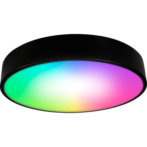 4250967337657 - Mcshine - Wifi LED-Deckenleuchte 35W 4450lm Ø40cm cct+rgb schwarz