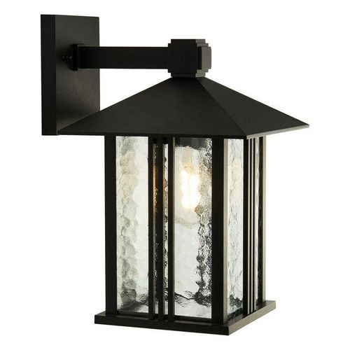 5053423163635 - - Suchscheinwerfer Venedig 1 Licht Außenwand Veranda Licht - Schwarz mit Wasserglas 5053423163635 - - Suchscheinwerfer Venedig 1 Licht Außenwand Veranda Licht - Schwarz mit Wasserglas