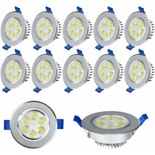 0754080644288 - Yardin - led Einbaustrahler 20 x 3W Einbau-Spots Deckenspots Schwenkbar Deckeneinbauleuchter Einbaulampe Leuchtmittel Kaltweiß